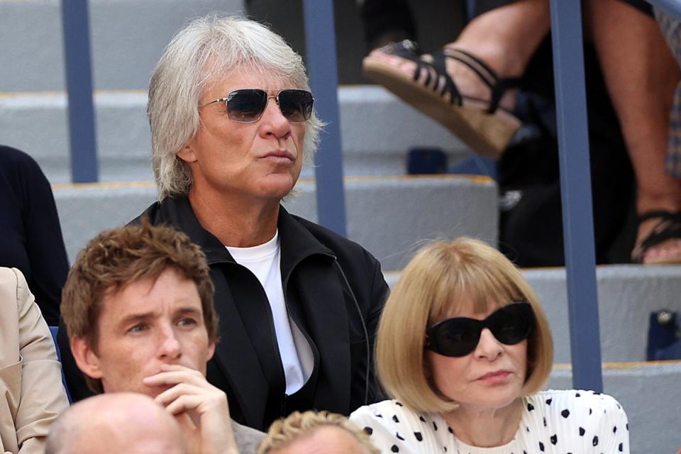 Bon Jovi at the US Open on September 8 (Getty Images)