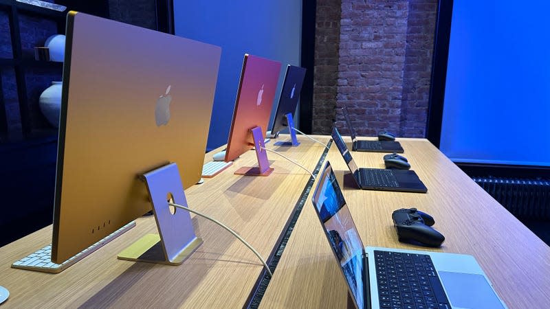 It feels like we’ve only just come off the high of the MacBook Pro and iMac M3 release. - Photo: Kyle Barr / Gizmodo