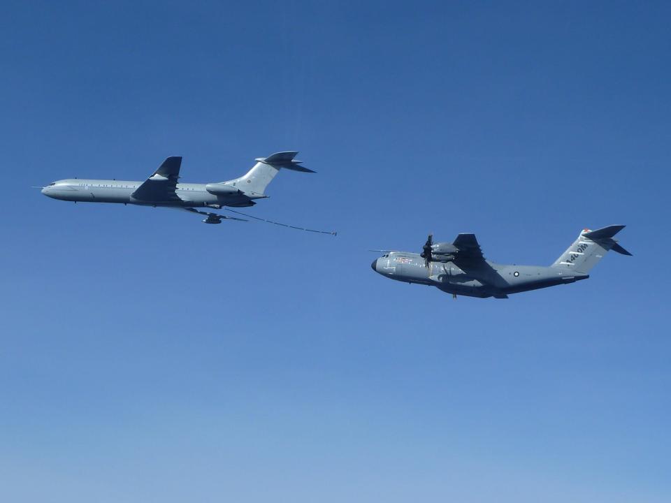 Aribus A400M refuelling