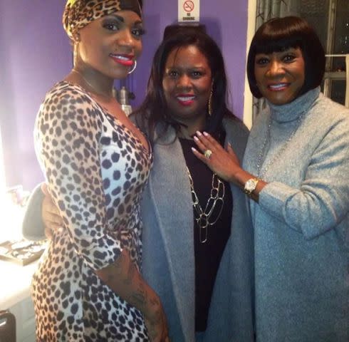 <p>Patti Labelle Instagram</p> Fantasia Barrino, Stayce Holte, and Patti Labelle.