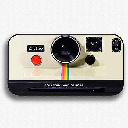 5. Vintage Polaroid iPhone Camera Case