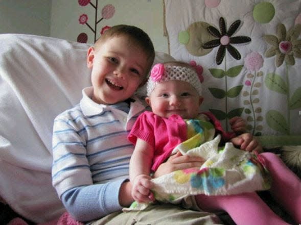 Carson and Claire DeJoode before the car accident that took their lives in 2010.