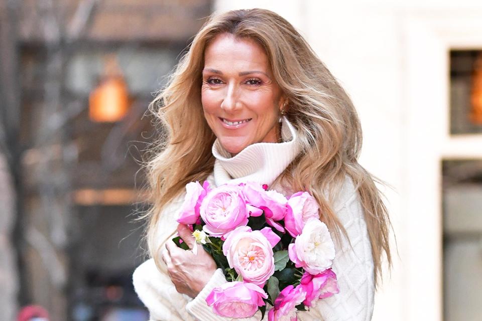 NEW YORK, NY - MARCH 08: Celine Dion seen on the streets of Lower Manhattan on March 8, 2020 in New York City.