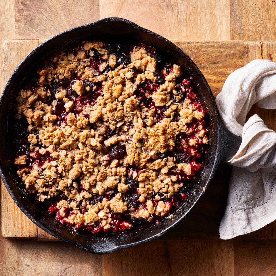 Cherry Cobbler on the Grill