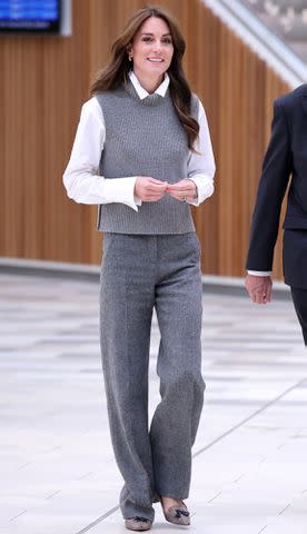 <p>Chris Jackson/Getty</p> Kate Middleton visits Vsi Razom Community Hub on Oct. 4, 2023