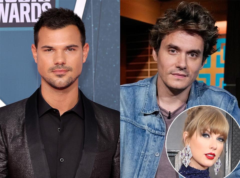 Taylor Lautner, John Mayer, Taylor Swift  