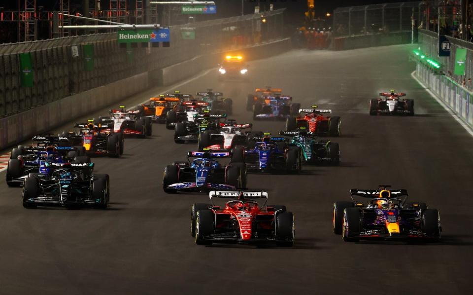 The Las Vegas Grand Prix delivered thrills as F1 returned to Sin City (Getty Images)