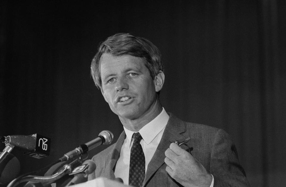 Robert F. Kennedy wollte in die Fußstapfen seines Bruder John F. Kennedy treten und US-Präsident werden. (Bild: AP Photos)