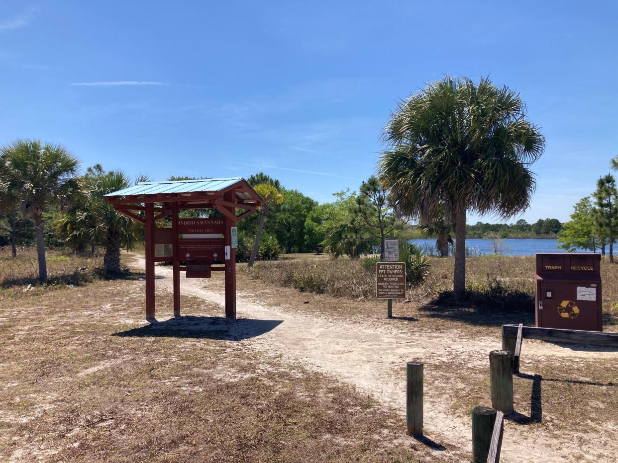 Indrio Savannahs Preserve is in the 5200 block of Tozour Road. It is 297 acres on the west side of U.S. 1 north of Indrio Road.