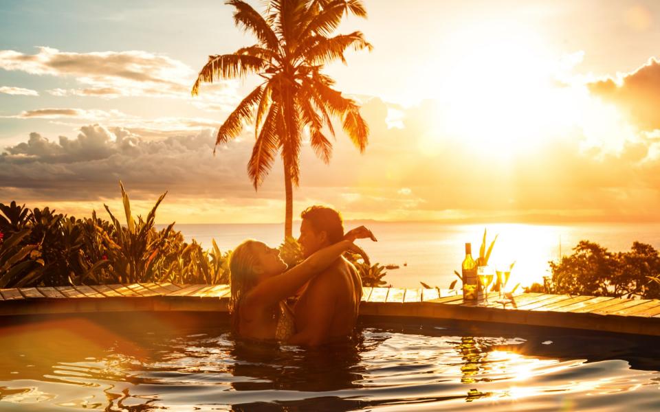 As well as leaving early for work, there are many pitfalls partners can fall into on honeymoon - Credit: jhorrocks