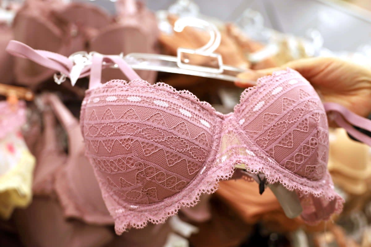 The healthcare professionals who carry out X-rays, MRIs, and CT scans say that a tax on bras could be viewed as discrimination as it disproportionately impacts women (Alamy/PA)