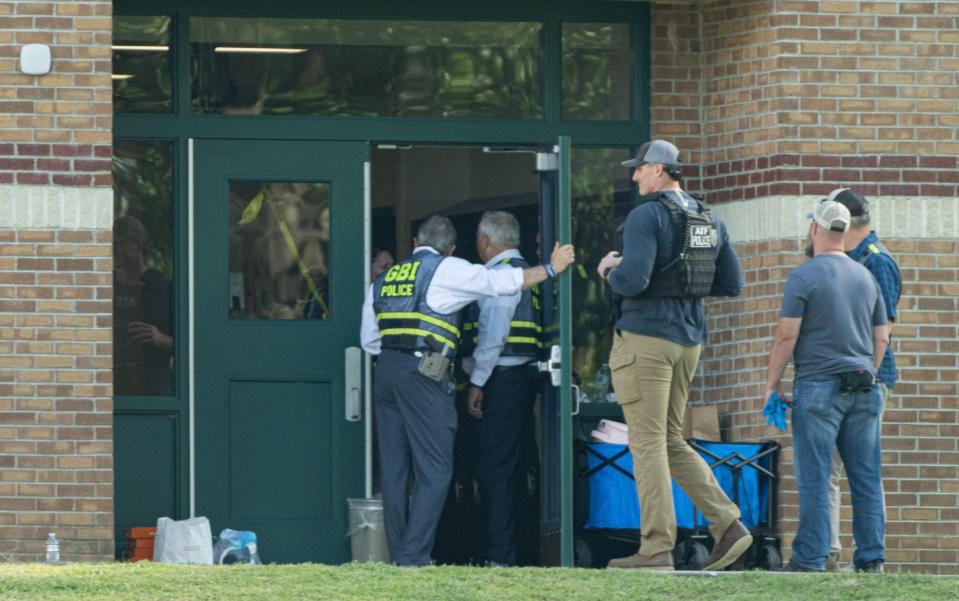 The FBI field office in Atlanta dispatched agents to the high school to support local law enforcement