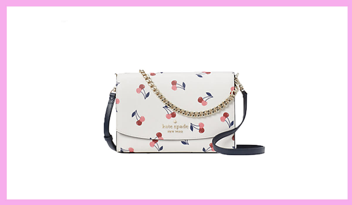 Bag with cherry print