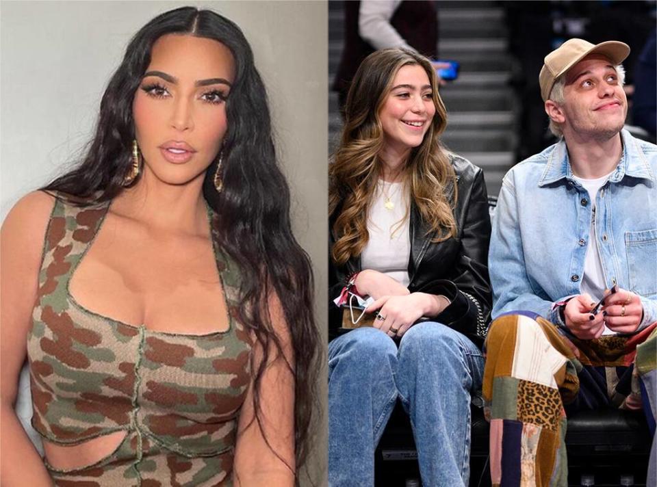 Kim Kardashian, Casey Davidson, Pete Davidson