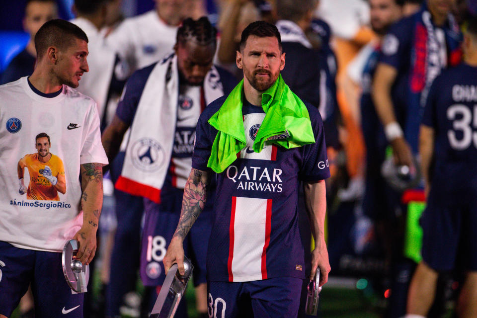 Lionel Messi 正式告別法甲 Paris Saint-Germain