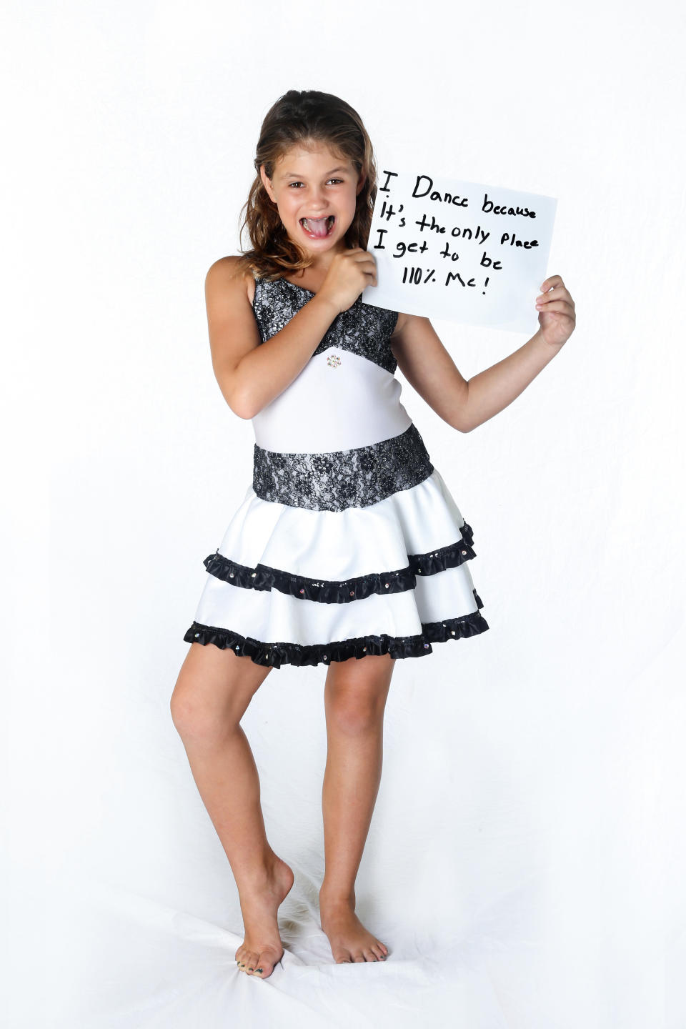 Katie Wickersham  "I dance because it's the only place I get to be 110% me."