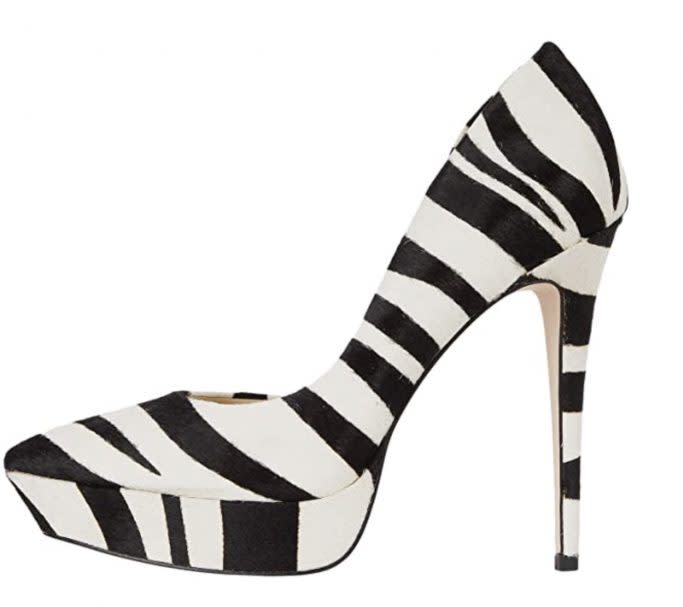 Jessica Simpson Zebra Pumps