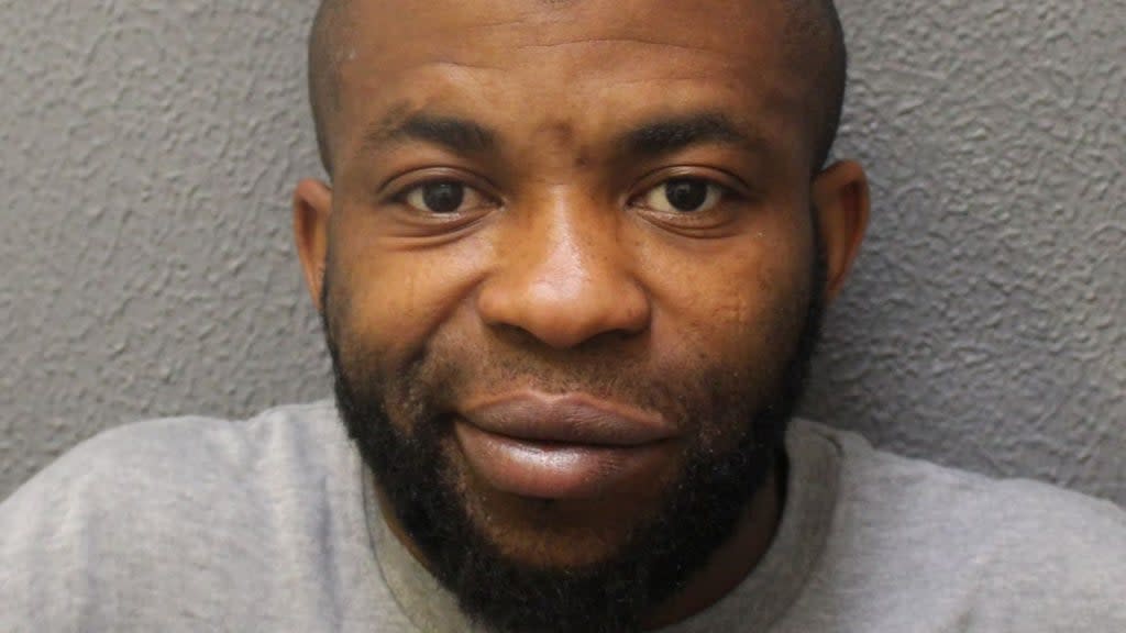 Evans Innocent has been jailed for 21 years after he was found guilty of three random stabbing attacks  (Met Police)