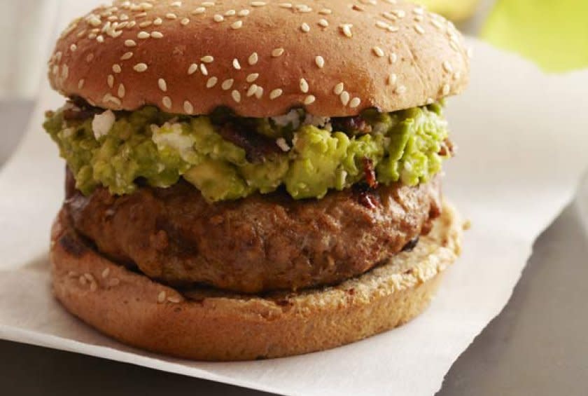 Cheesebellied Guacamole Turkey Burgers