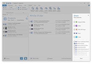 WinZip 25 Pro and WinZip 25 Enterprise now work directly with Microsoft Teams to simplify file sharing with coworkers.