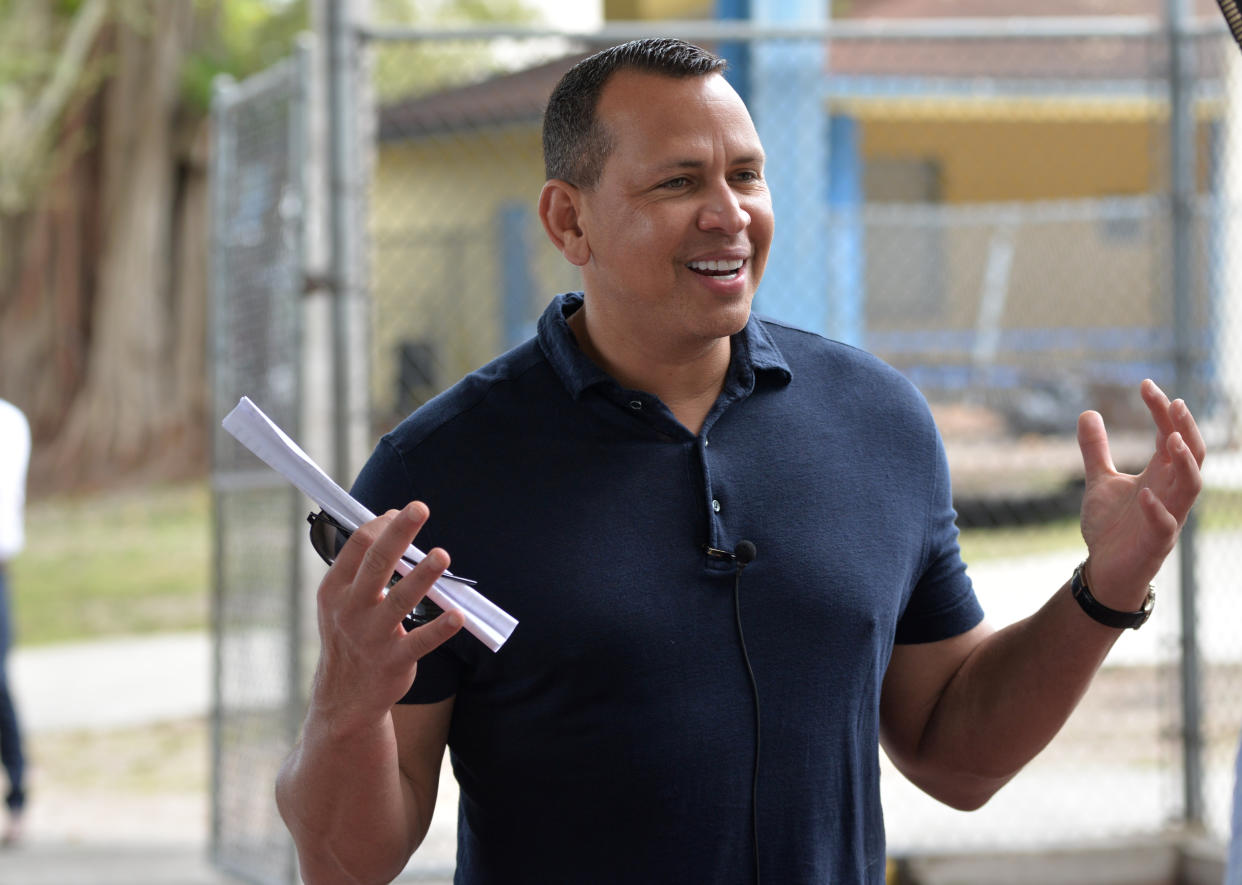 Alex Rodriguez is rumored to be interested in buying the Mets. Yes, that Alex Rodriguez. (Manny Hernandez/Getty Images)