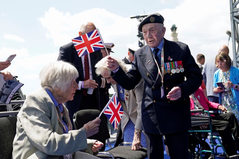 Commemorative event for the 80th anniversary of D-Day, in Portsmouth