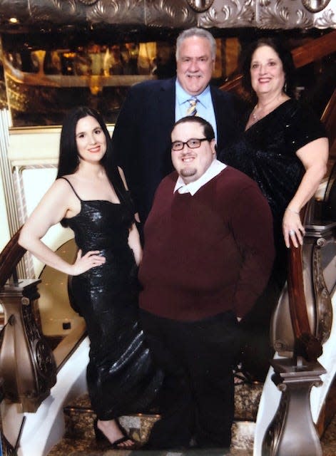 Nicole Gianfrancesco celebrated the holiday with her family on a Carnival cruise.