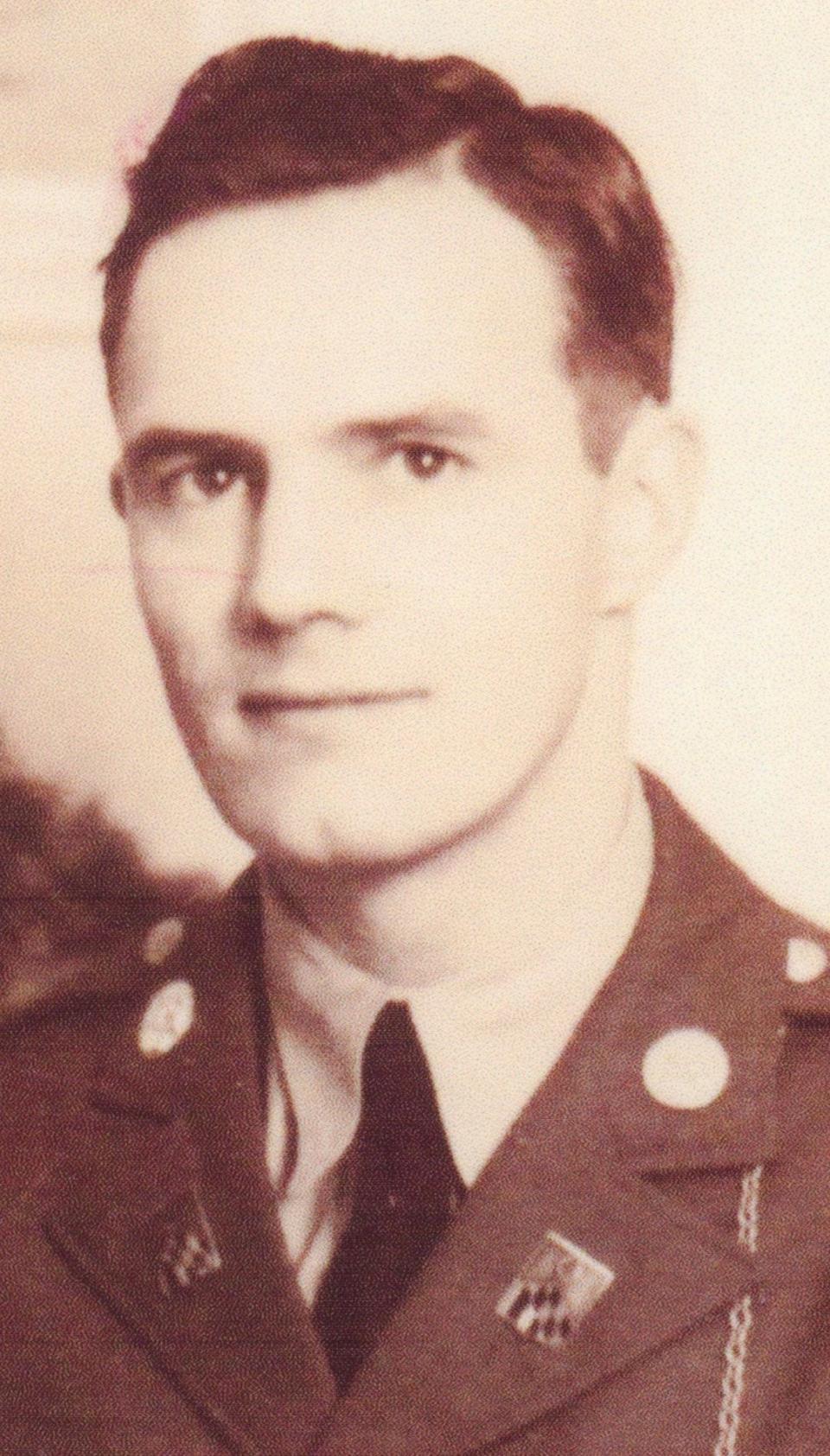 Charles Pratte as an aviation cadet in 1941