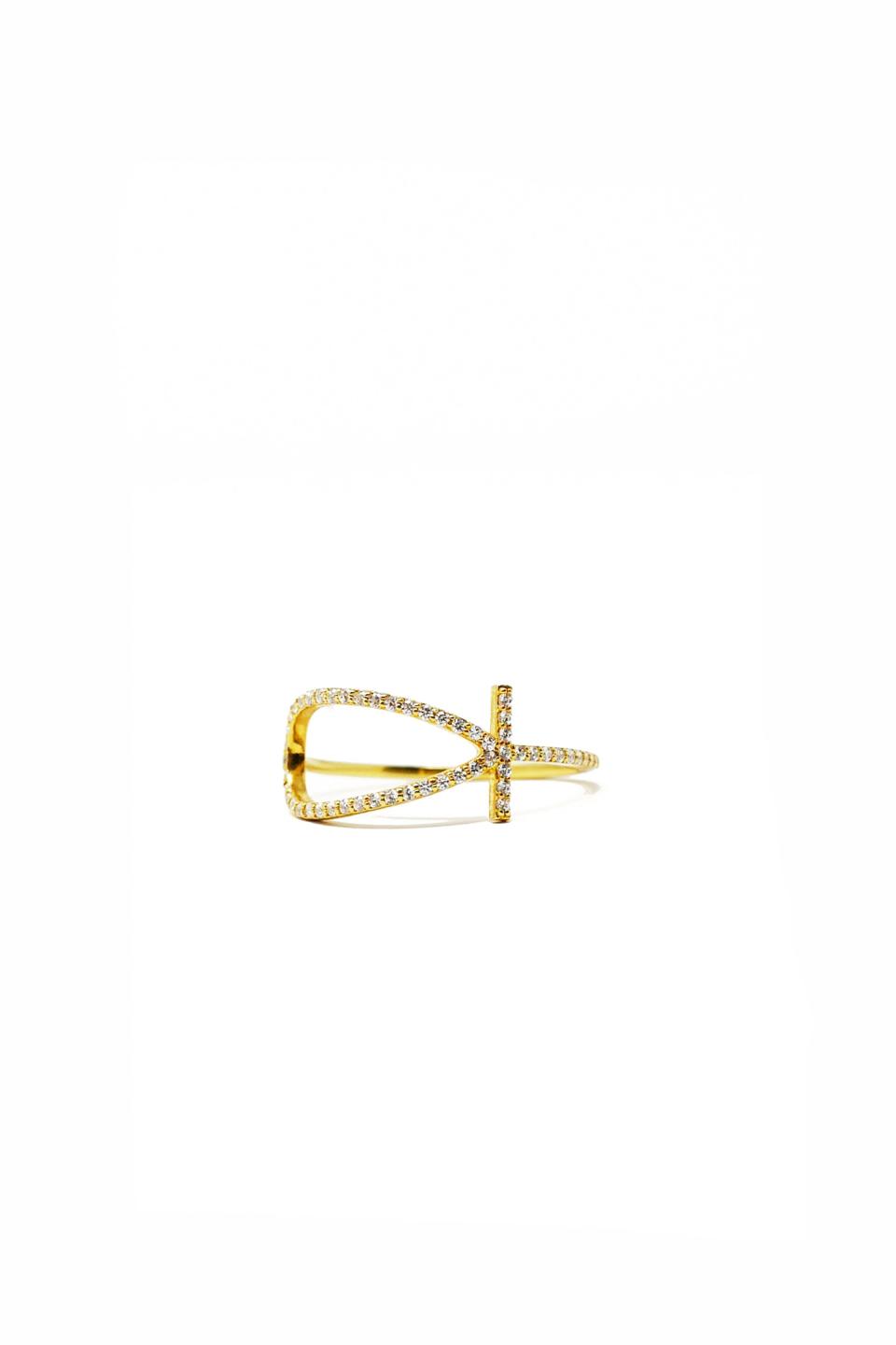 The Ankh Diamond Eternity Ring