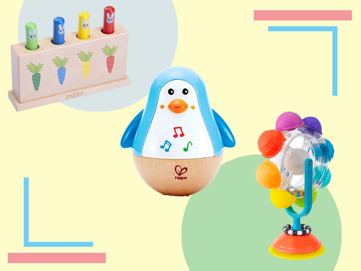 We brought in our nine-month-old tester to discover the different ways to interact with these toys (iStock/The Independent)