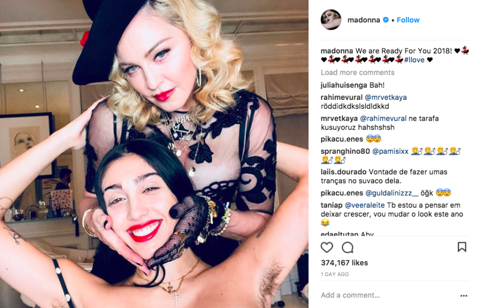 Madonna fête Nouvel An avec ses enfants