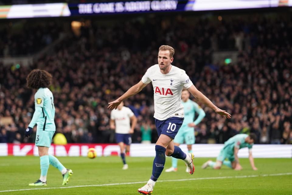 Harry Kane scored twice as Tottenham eased into the FA Cup fourth round (Adam Davy/PA) (PA Wire)