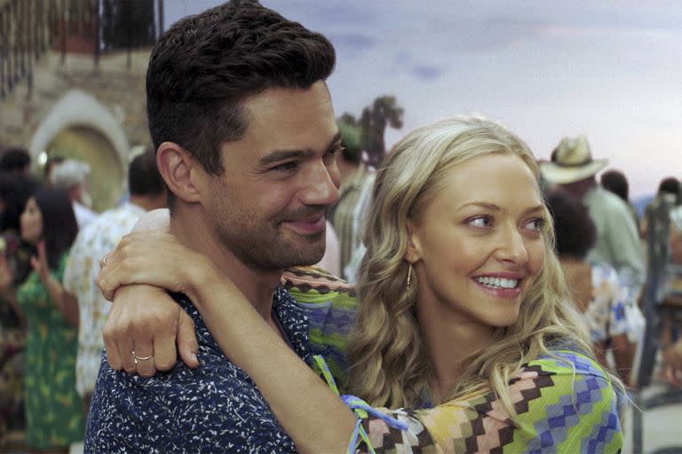 Amanda Seyfried y Dominic Cooper fueron pareja y 10 años después, ya separados, se reencontraron en la secuela de Mamma Mía