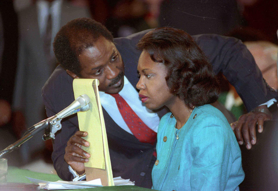 Anita Hill accused then-Supreme Court nominee Clarence Thomas of sexual harassment in 1991. (Photo: Reuters Photographer / Reuters)
