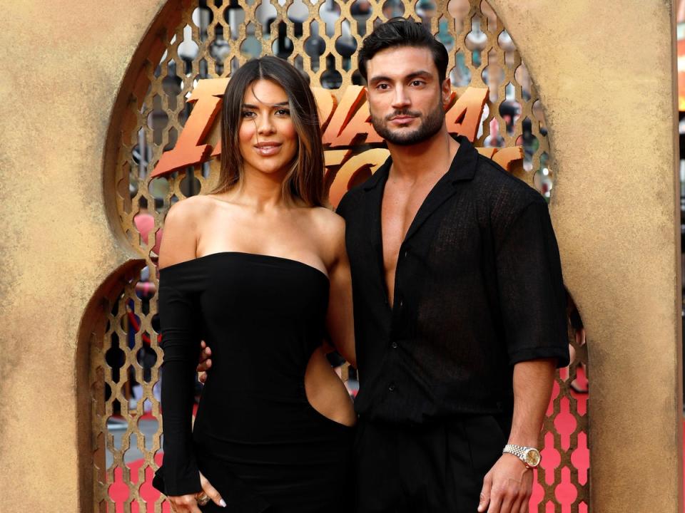 Ekin-Su and Davide met in the luxurious ‘Love Island’ villa during the show’s eighth season (Getty Images)