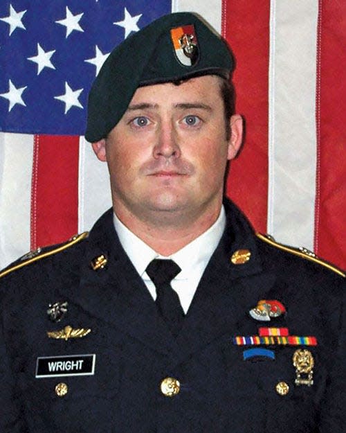 Staff Sgt. Dustin Wright died Oct. 4, 2017, in Niger.