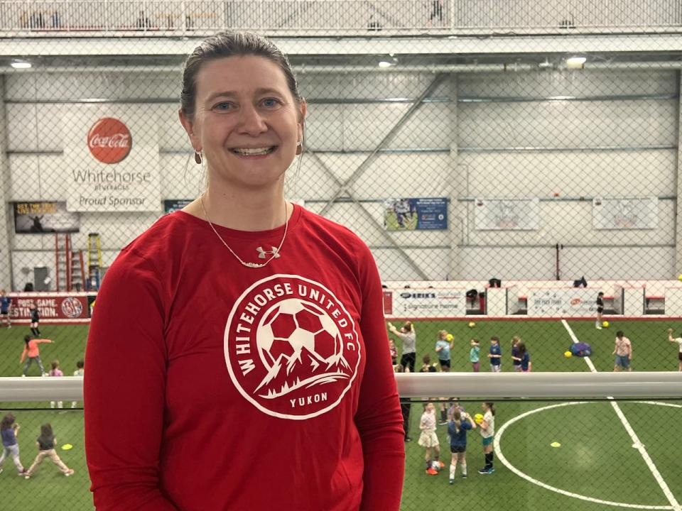 Whitehorse United Football Club Coach Johanna Smith says she was "really surprised" at the turnout - but thrilled. She hopes to eventually convert some of the participation into team registration.  