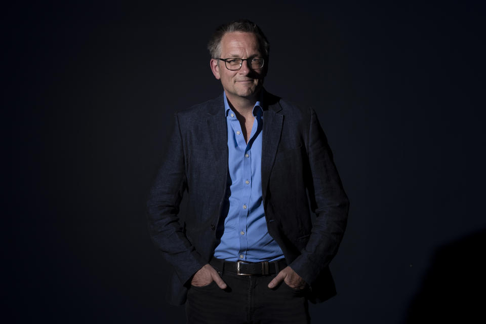 SYDNEY, AUSTRALIA - SEPTEMBER 16: Dr Michael Mosley poses for a photo at the ICC Sydney on September 16, 2019 in Sydney, Australia. The Centenary Institute Oration is part of the 14th World Congress on Inflammation. (Photo by Brook Mitchell/Getty Images)