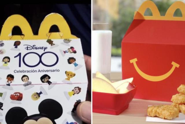 Los juguetes de la colección Disney 100 llegarán a la cajita feliz de  McDonald 's