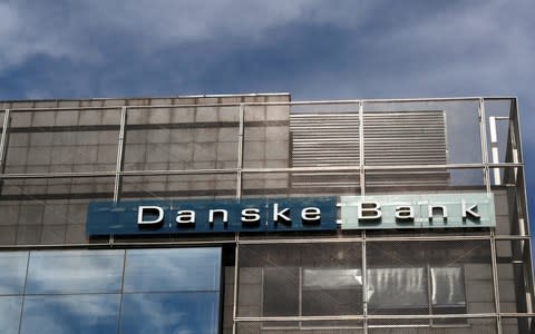 Danske Bank's offices in Tallinn, Estonia - Credit: REUTERS/Ints Kalnins/File Photo