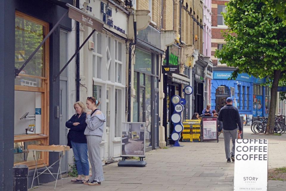 St John’s Hill is lined with independent shops and restaurants (Daniel Lynch)