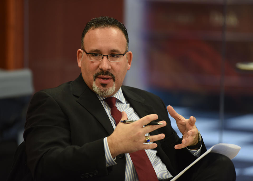 Miguel Cardona. (Photo: University of Connecticut/ Shawn Kornegay/ Ryan Glista)