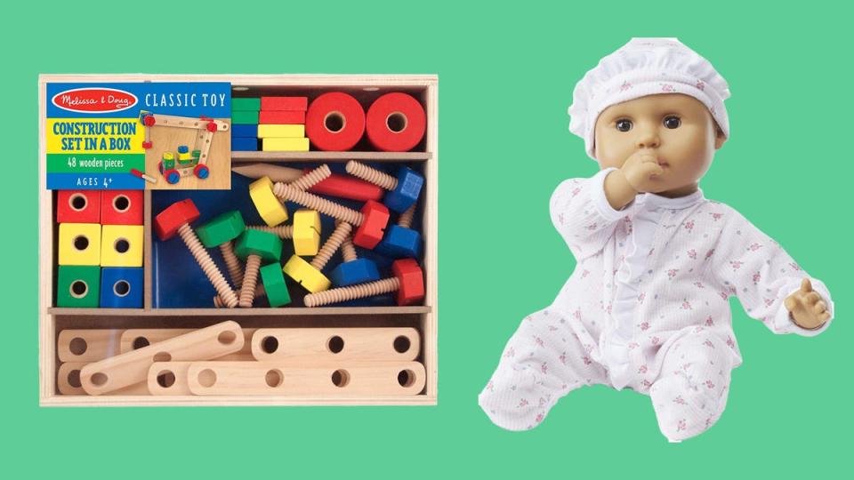 Inspire your kids with these Melissa & Doug toys on sale today.