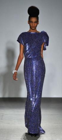 A fall 2011 Isaac Mizrahi gown.