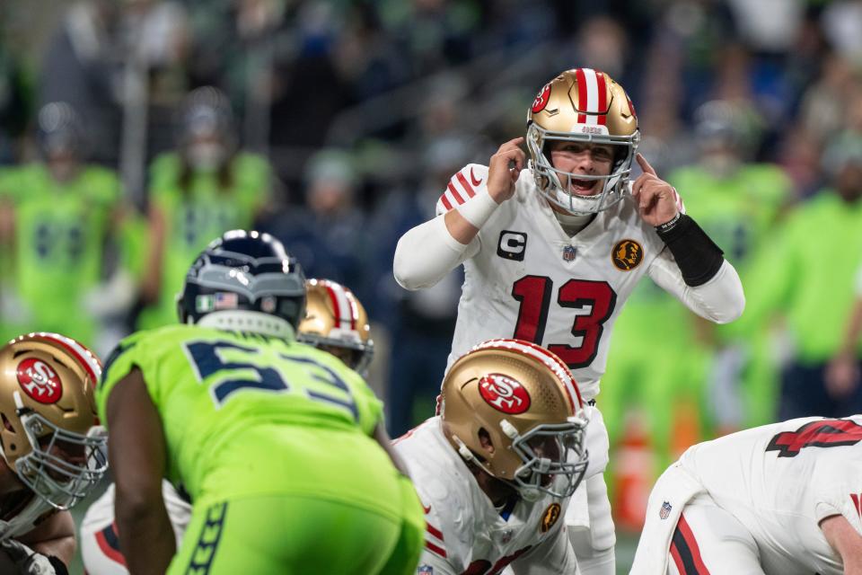 Will Brock Purdy and the San Francisco 49ers beat the Seattle Seahawks on Sunday? NFL Week 14 picks, predictions and odds weigh in on the game.