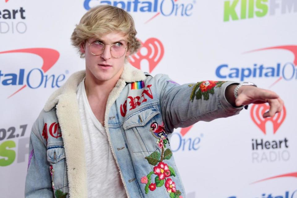 Disgraced: Logan Paul has hinted at a new statement and his backup plan (Getty Images)