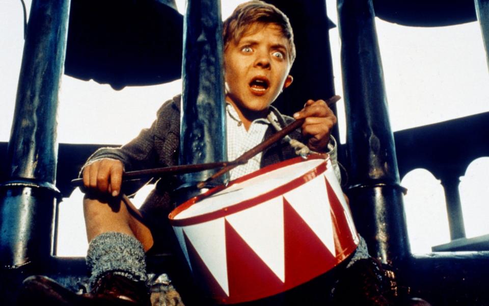 David Bennent as Oskar in The Tin Drum, on which Jean-Luc Carrière worked with Volker Schlöndorff - PictureLux / The Hollywood Archive / Alamy Stock Photo