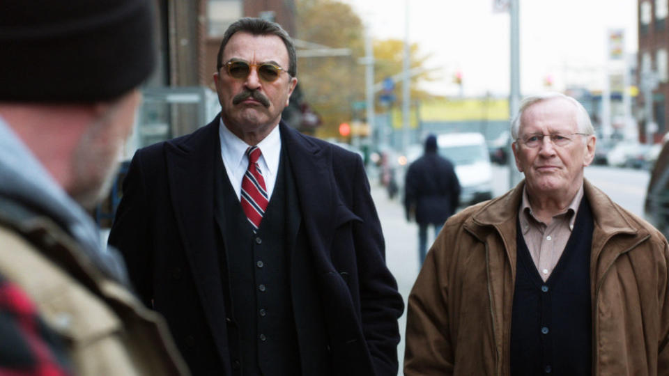 Henry and Frank in "Blue Bloods"