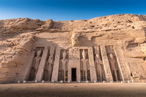 Abu Simbel - Credit: getty