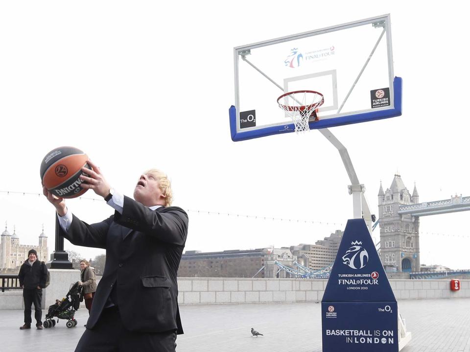 Boris Johnson Basketball